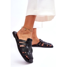 Naisten ekosilattia tossut mustat 4