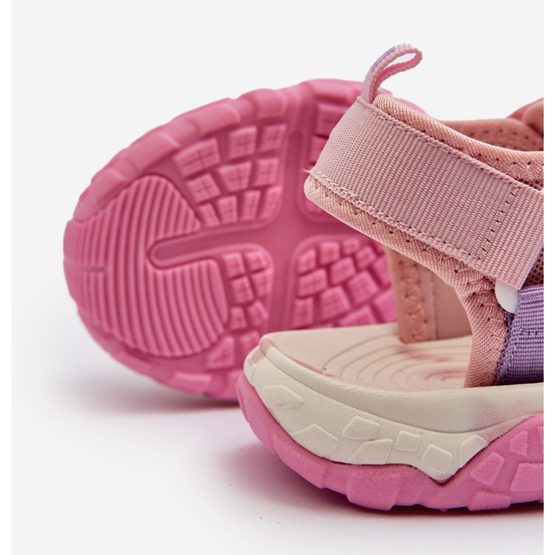 Tyttöjen tarranauhasandaalit Big Star NN374234 Pinkki vaaleanpunainen 1