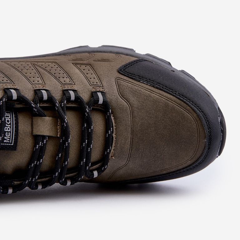 Khaki McBraun miesten vaelluskengät vihreä 2