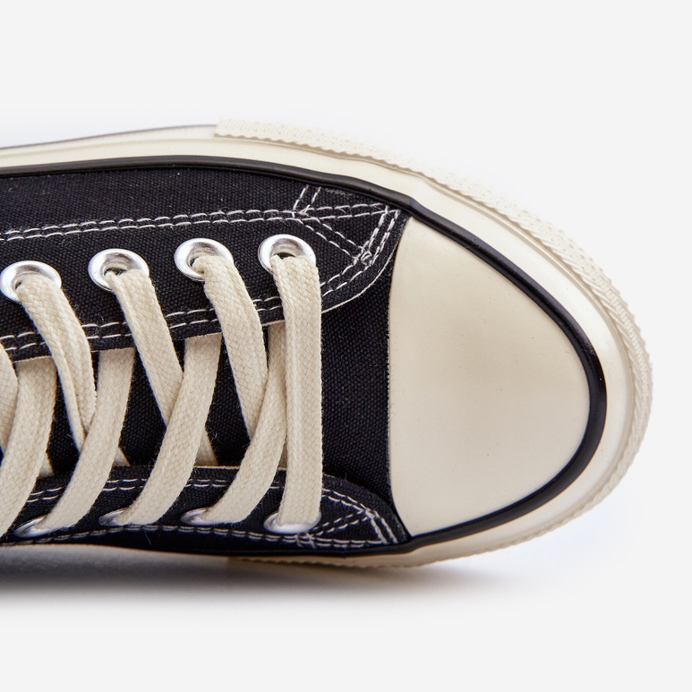 Naisten matalat tennarit Big Star NN274269 musta 1