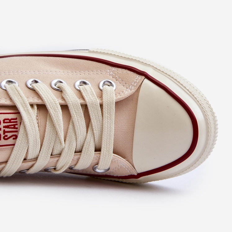 Naisten matalat tennarit Big Star NN274272 beige 1