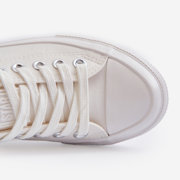 Klassiset naisten tennarit Big Star NN274285 Valkoinen 1