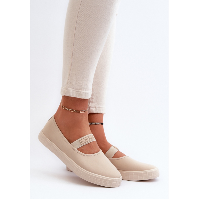 Naisten tennarit Big Star NN274602 beige 2