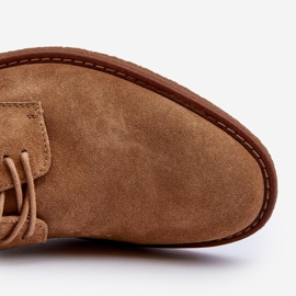 Suede miesten kengät Big Star NN174213 Camel ruskea 2