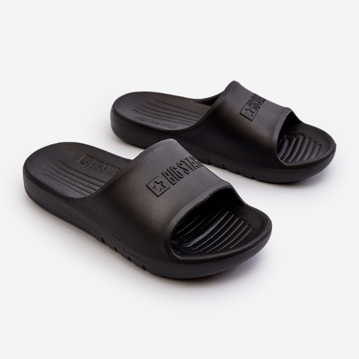 Kevyet lasten vaahtomuovitossut Big Star NN374556 musta 1