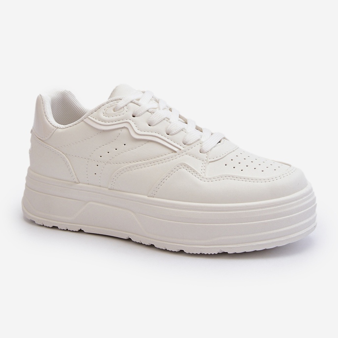 Naisten lenkkarit, valkoiset Axivana valkoinen 2