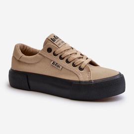 Naisten tennarit Lee Cooper LCW-24-31-2721 beige 1