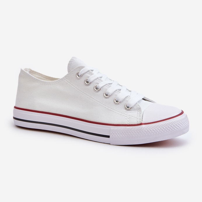 Naisten klassiset matalat tennarit, valkoinen Caelira 1