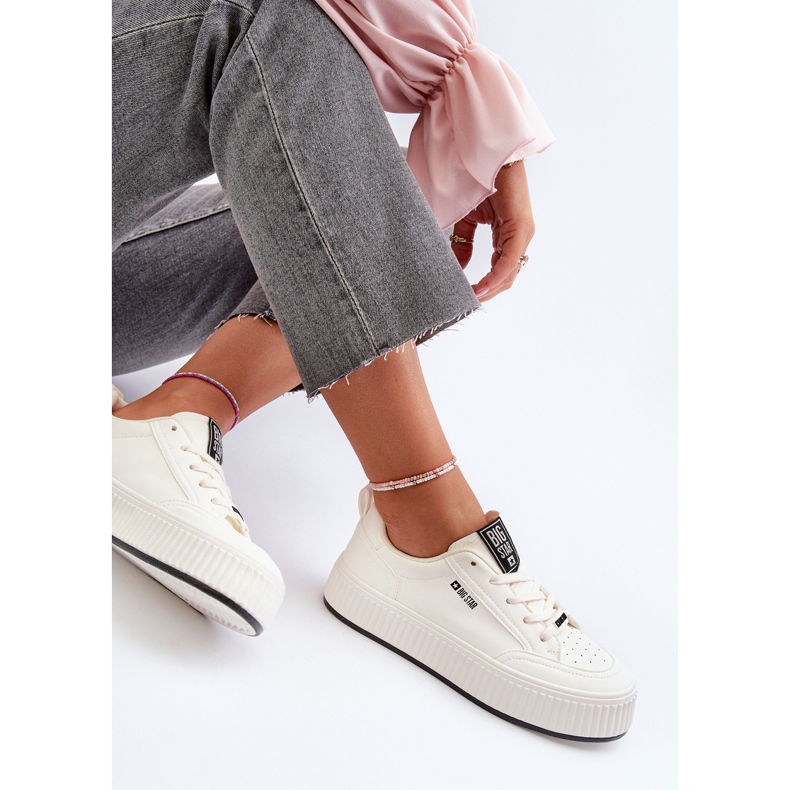 Naisten lenkkarit Big Star NN274254 Valkoinen 2