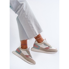 Naisten lenkkarit Memory Foam System Big Star NN274690 valkoinen 1