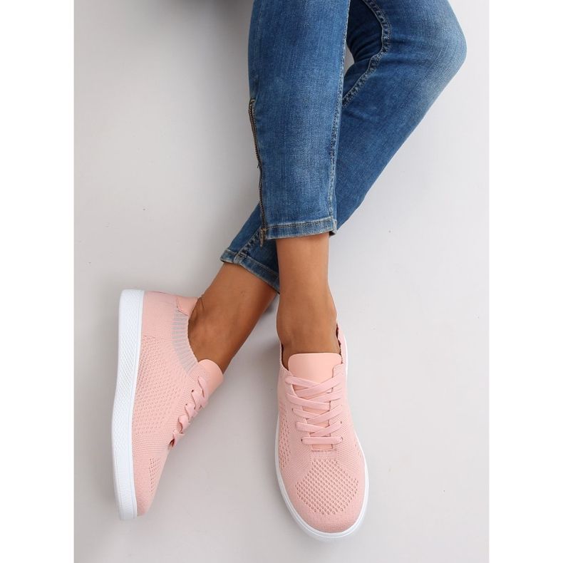 Uusi tyyli lz-9826 Vaaleanpunaiset sukat vaaleanpunainen 1