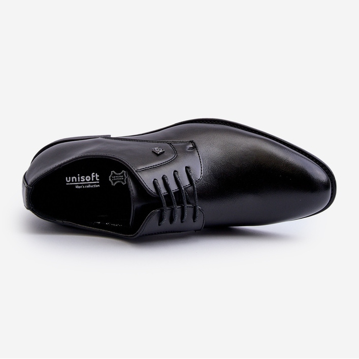 Miesten tyylikkäät mustat kengät Jenavee 1