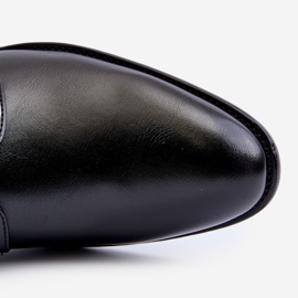 Miesten tyylikkäät mustat kengät Jenavee 2