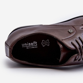 Miesten tyylikkäät ruskeat kengät Jenavee 2