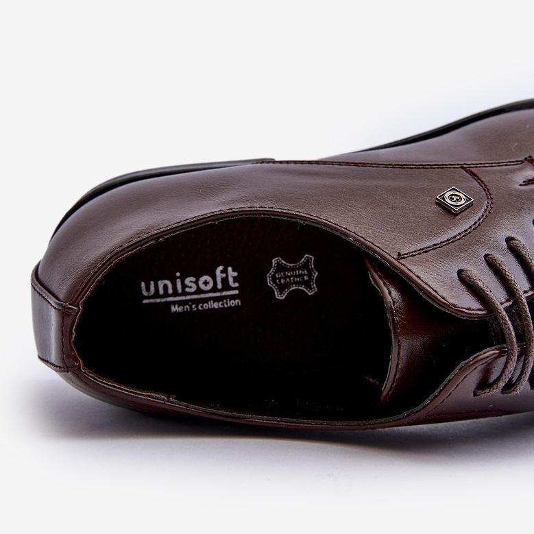 Miesten tyylikkäät ruskeat kengät Jenavee 2