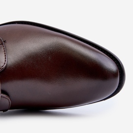 Miesten tyylikkäät ruskeat kengät Jenavee 1