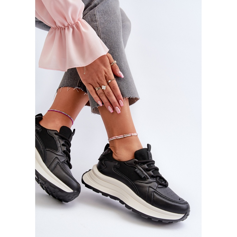 HI-POLY System Big Star naisten tennarit NN274A106 musta 2