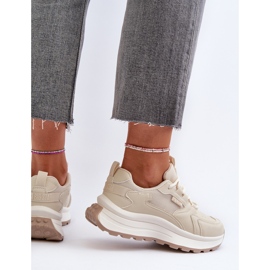 HI-POLY System Big Star naisten tennarit NN274A105 beige 1