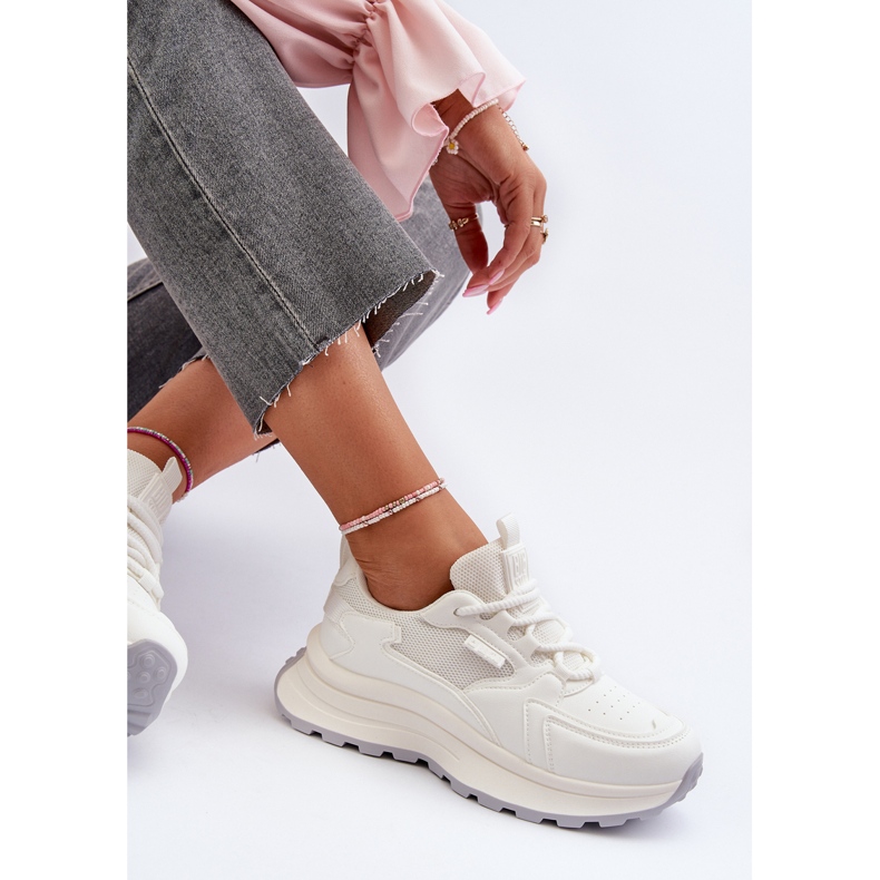 HI-POLY System Big Star naisten tennarit NN274A107 Valkoinen 2