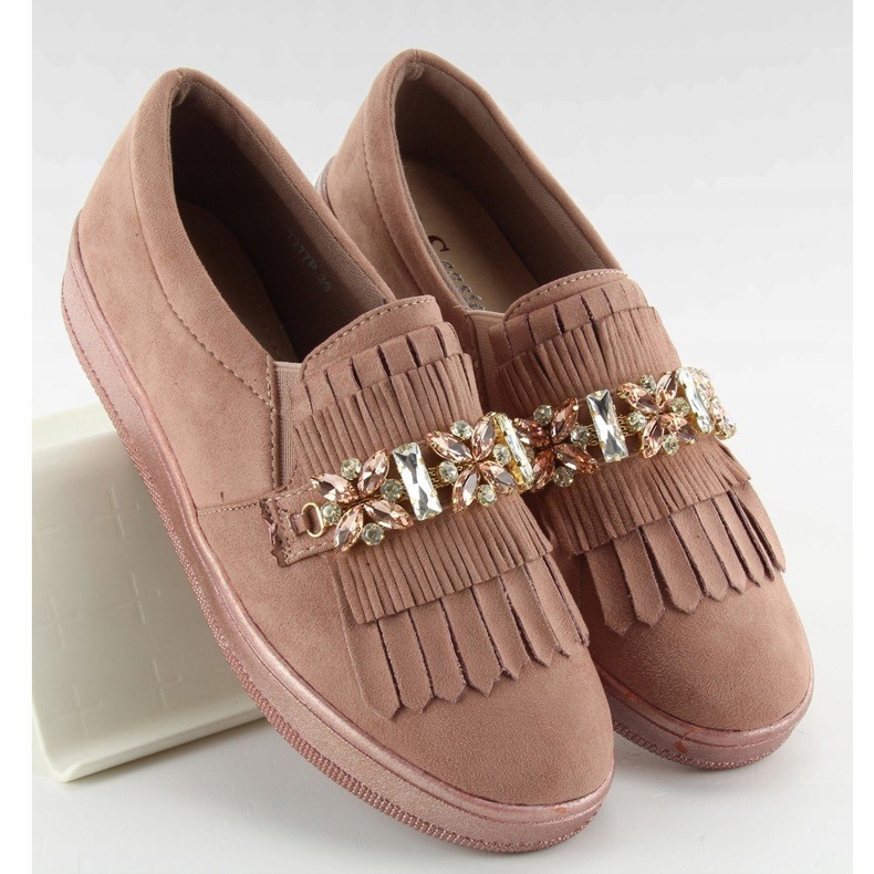 Sliponit helmipohjassa t277p Pinkki vaaleanpunainen 2