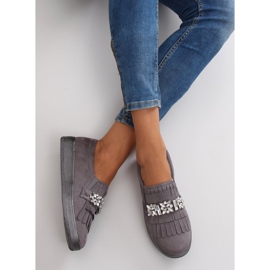 Sliponit helmipohjassa t277p Harmaa 1