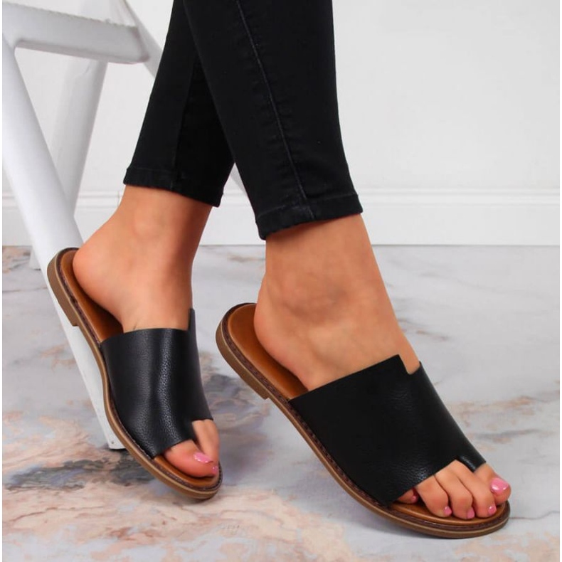 Jezzi W JEZ354A varvastossut musta 2