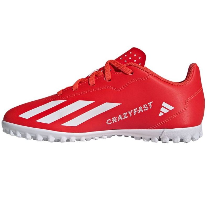 Adidas X Crazyfast Club Tf IF0708 jalkapallokengät punainen 1