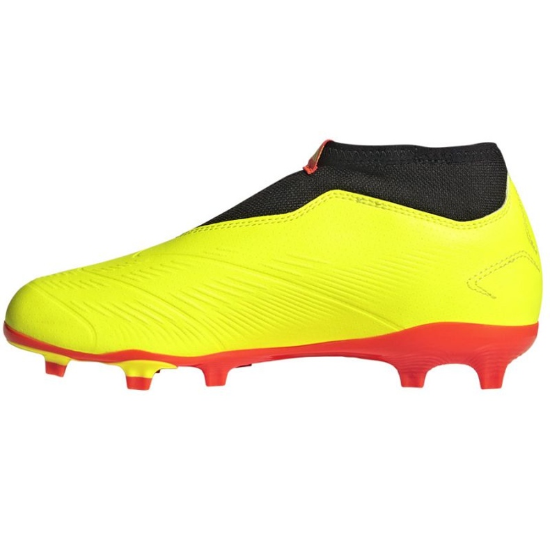 Adidas Predator League Ll Fg Jr IG7755 jalkapallokengät keltainen 1