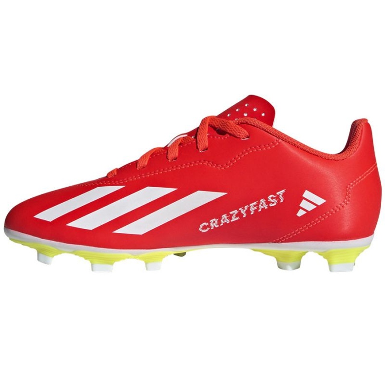 Adidas X Crazyfast Club FxG IF0720 jalkapallokengät punainen 1