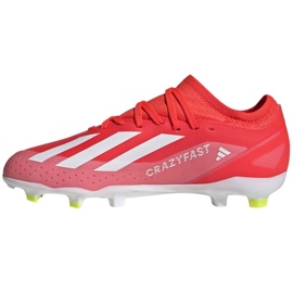 Adidas X Crazyfast League Fg IF0693 jalkapallokengät punainen 1