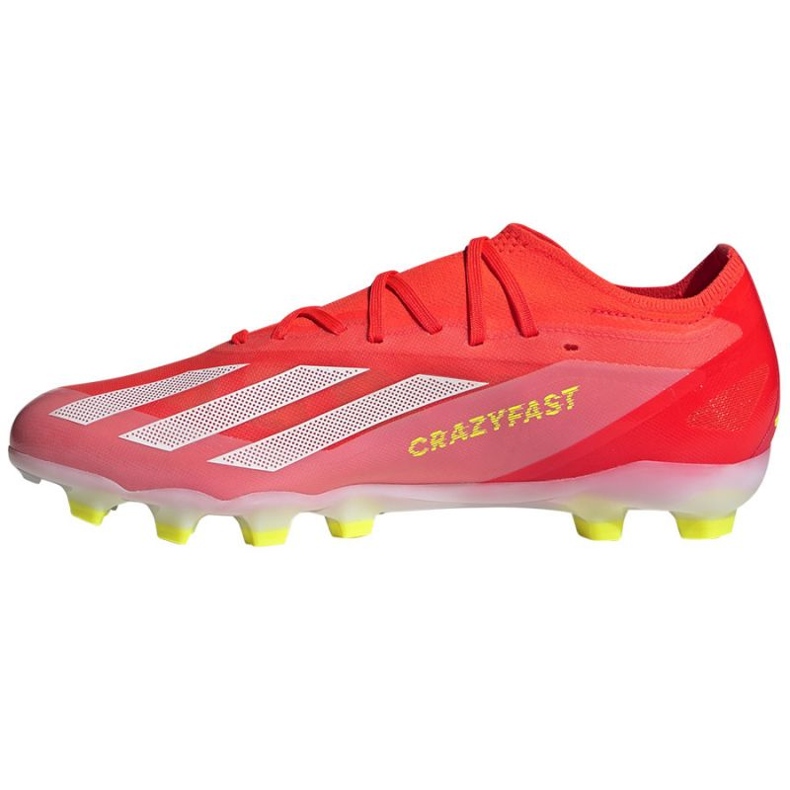 Adidas X Crazyfast Pro Fg M IG0600 jalkapallokengät punainen 1