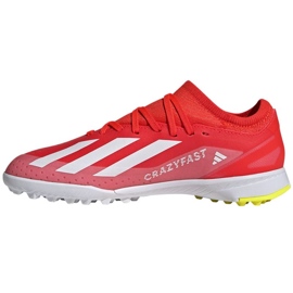 Adidas X Crazyfast League Tf Jr IF0679 jalkapallokengät punainen 1