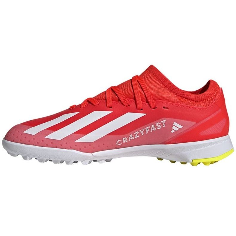 Adidas X Crazyfast League Tf Jr IF0679 jalkapallokengät punainen 1