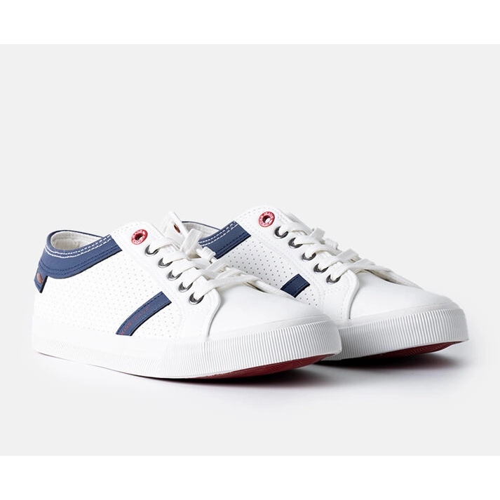 Miesten valkoiset Cross Jeans -lenkkarit valkoinen 1