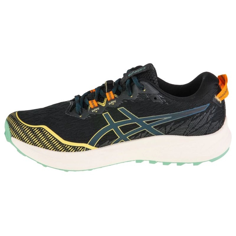 Asics Fuji Lite 4 M 1011B698-002 juoksukengät musta 1