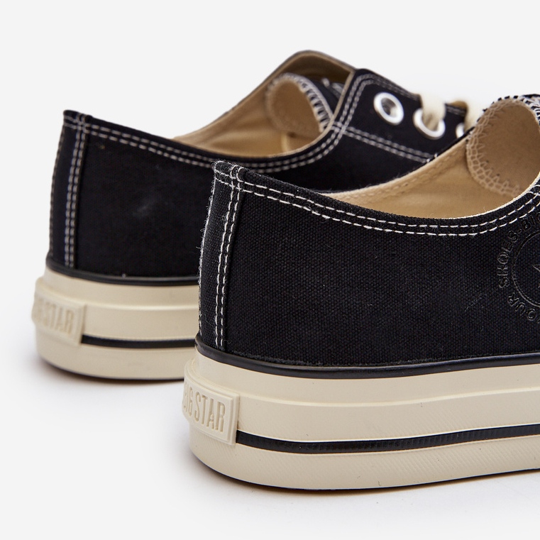 Miesten matalat tennarit Big Star NN174099 musta 2