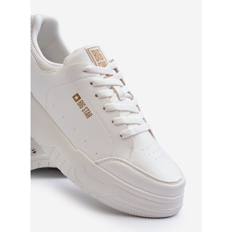 Miesten Memory Foam System Big Star -lenkkarit NN174149 Valkoinen 2