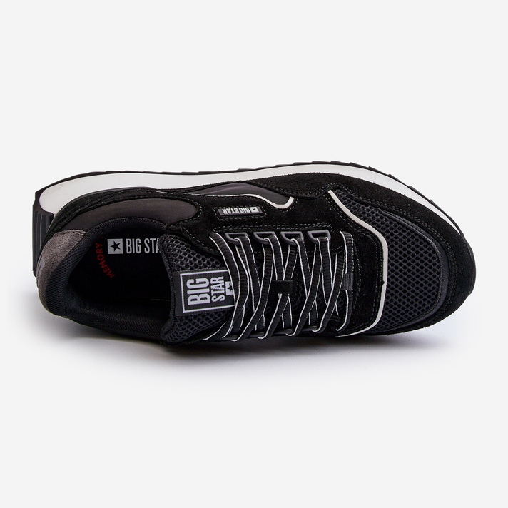 Miesten tennarit Big Star NN174321 Memory Foam System Musta 1