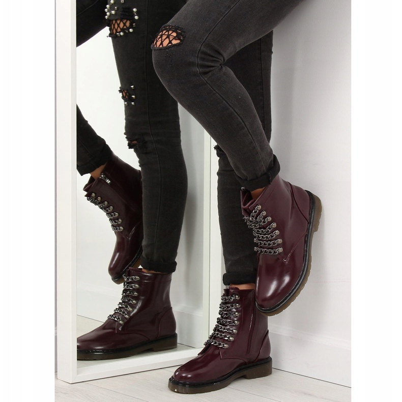 Martensiaki DD32 punaiset saappaat punainen 2