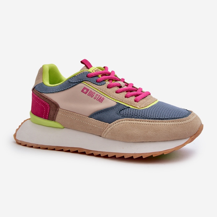 Naisten lenkkarit Memory Foam System Big Star NN274692 Monivärinen sininen 1