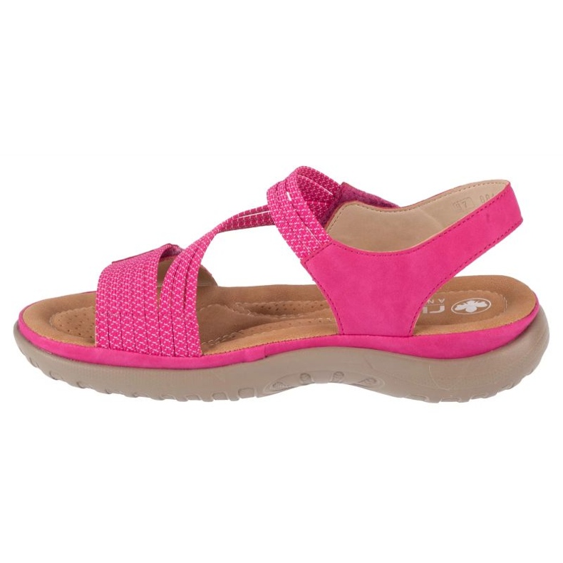 Rieker Sandals W 64870-31 sandaalit vaaleanpunainen 1