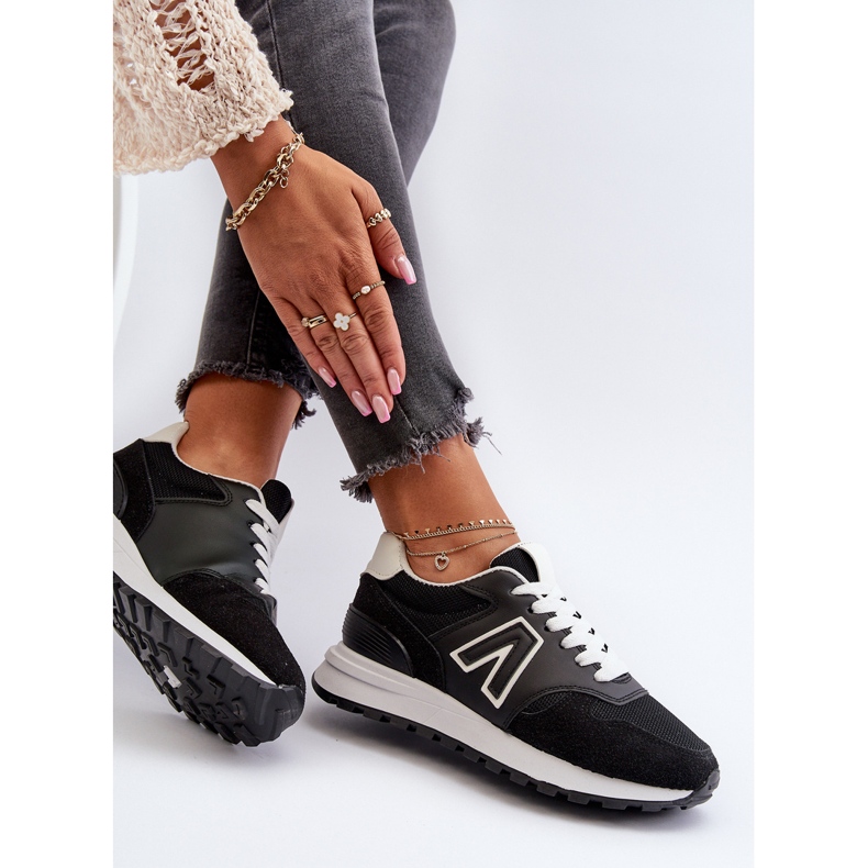 Naisten tennarit Urheilukengät Musta Daisee 1