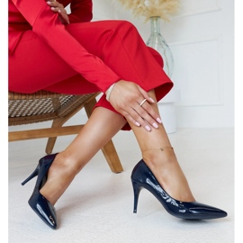 Tummansiniset patentoidut korkkarit, joissa Alsacea-nahkainen sisäosa sininen 1