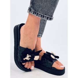 Brandis Mustakultaiset nallevarvastossut 2