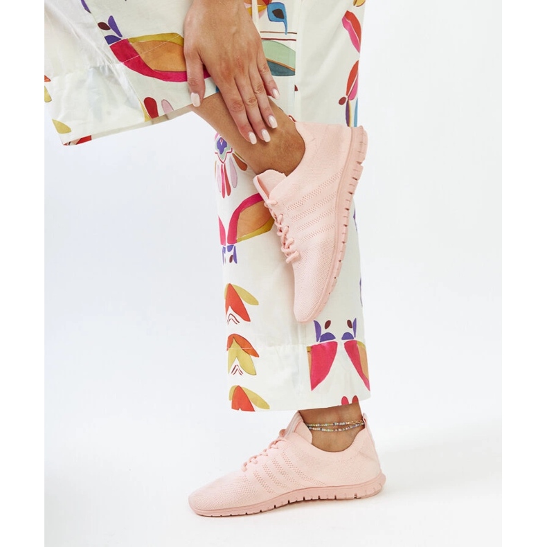 Vaaleanpunaiset Shukornia urheilulenkkarit vaaleanpunainen 1