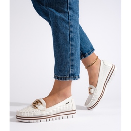 Goodin Lavalla harjakattoiset valkoiset loaferit valkoinen 1