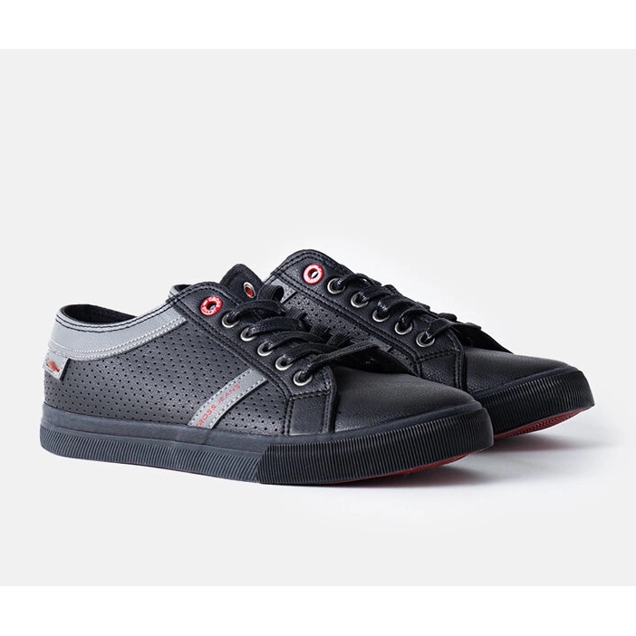 Mustat miesten Cross Jeans -lenkkarit 1