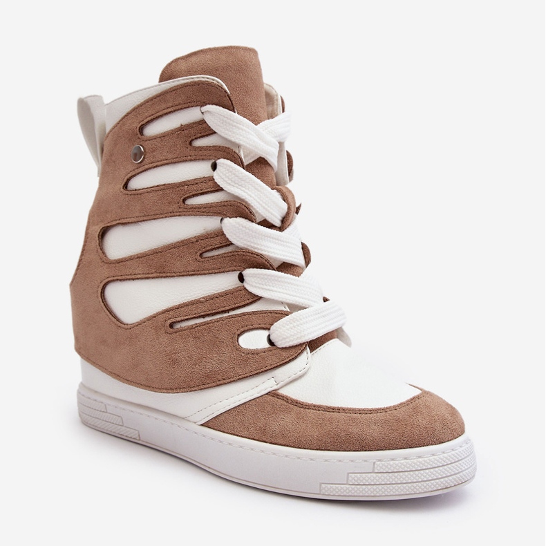 Beiget nahkaiset kiilanilkkurit Amria 1