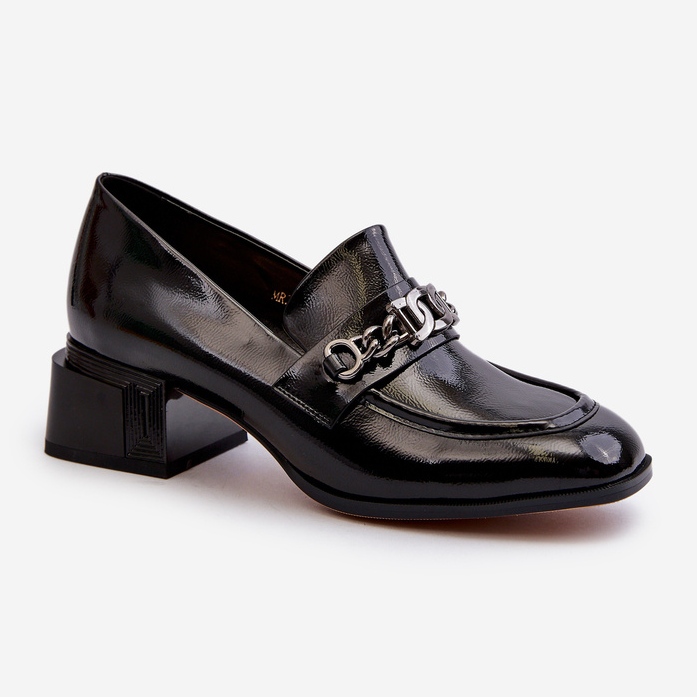 Kiiltonahkapumput Musta S.Barski MR38-960 1