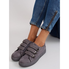 Tennarit nastoilla 16-582 Harmaa 2